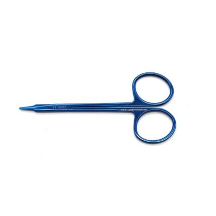 Stevens Tenotomy Scissors,30mm Curved Tip, 115mm Long, Titanium Ophthalmic Eye Instruments Surgical Scissors