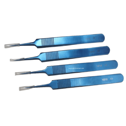 Straight Tip Optical Tweezer Micro Surgical Clip 5# Jeweler Style Forceps Tweezers