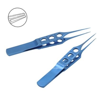 Ophthalmic Medical Tool Straight Tying Forceps with 5mm Tying Surgical Instruments