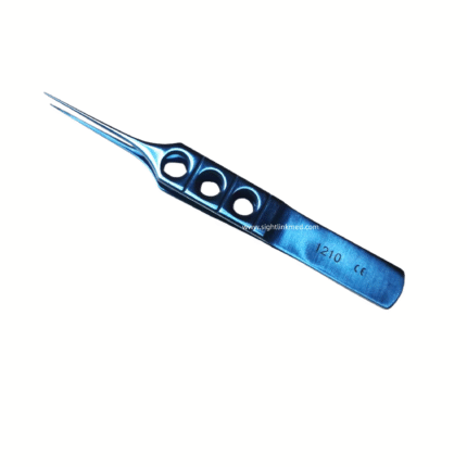 Repeated Use of Straight Toothed Forceps Fine Tying Platform 85mm Ophthalmic Instrument