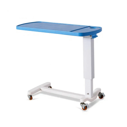 Medical Overbed ABS Table Hospital Overbed Table Movable Hospital ABS Bedside Table for Hospital Furniture