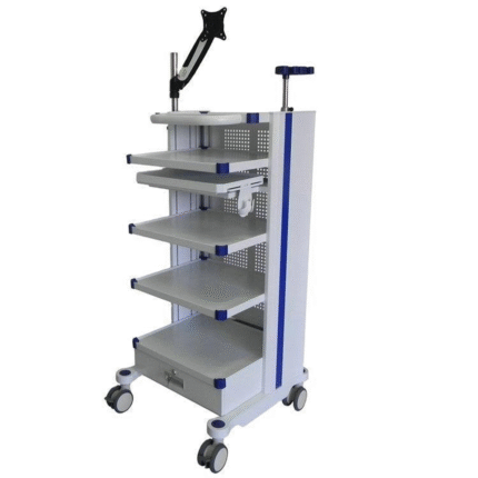 Hospital Mobile Endoscope Trolley Medical Cart Endoscopy Endoscope Trolley for Hospital Furnitures