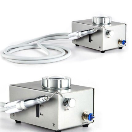 Teeth Polishing Precision Micro Motor High Speed air Turbine Handpiece Dental Lab Flexible Dental Desktop air Polisher Machine