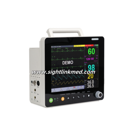 12.1 Inch Tft Spo2 Medical Veterinary Vital Signs Monitor with Capnograph