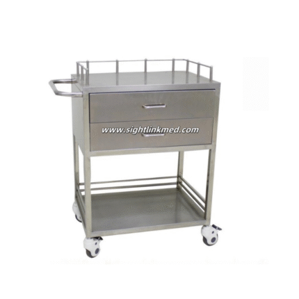 Stainless Steel Surgical Instrument Treatment Dressing High Quality Hospital Medical Trolley Cart