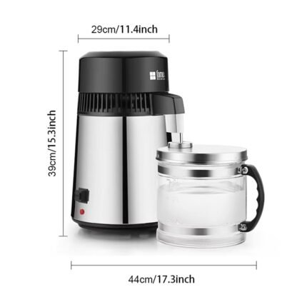 Dental Lab Electric Water Distiller 4L 750W Surgical Lab Water Distiller Household Distilled Water Equipment